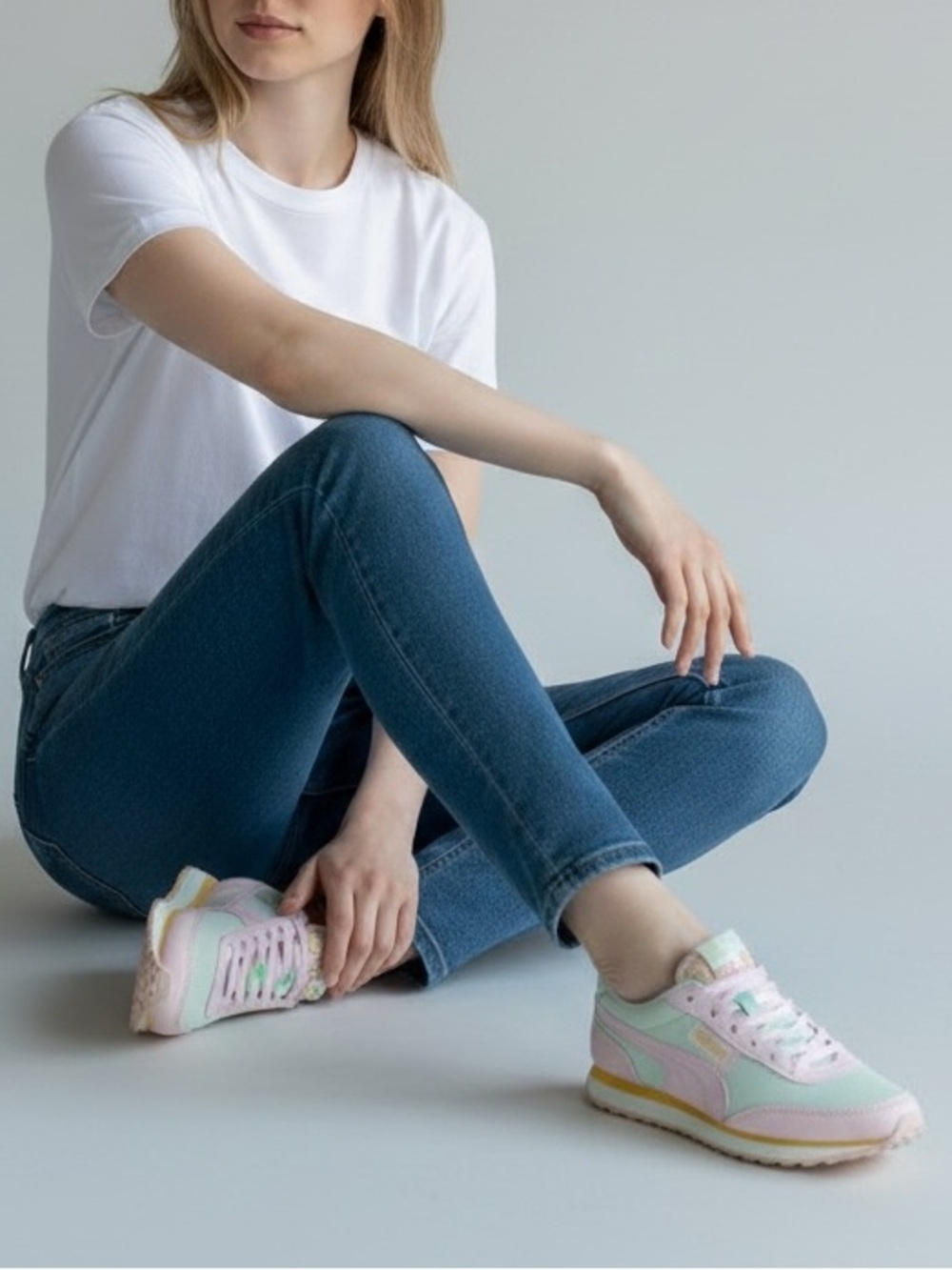 Puma Skinny Blue Women's Jeans